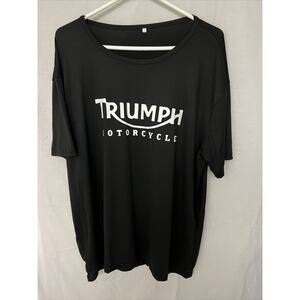 Triumph Classic 71 Trend 2D T-SHIRT Size 3x Black Short Sleeve